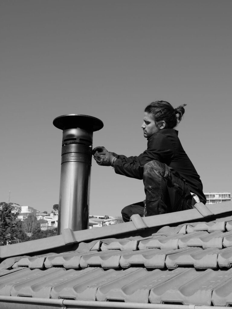 ramoneur azureen en intervention dans les alpes maritimes